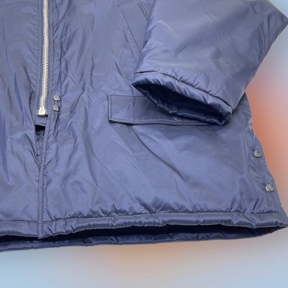 Vintage Style TIMBERKING Men’s 2XL Blue Winter Jacket - Picture 4 of 6